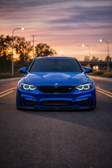 3D Style Carbon Fiber Front Lip F8X M3 M4