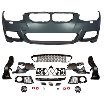 BMW E92/E93 LCI M Tech Style Front Bumper (2011–2013) - JGMODS - Exterior