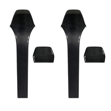 BMW F80 M3 & F82 M4 Carbon Fiber Seat Back Covers (2015–2020) - JGMODS - Interior