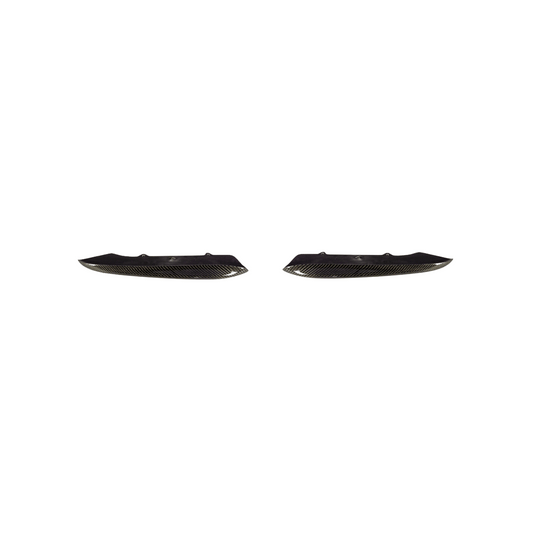 BMW E90 E92 E93 M3 Carbon Fiber Rear Bumper Splitters