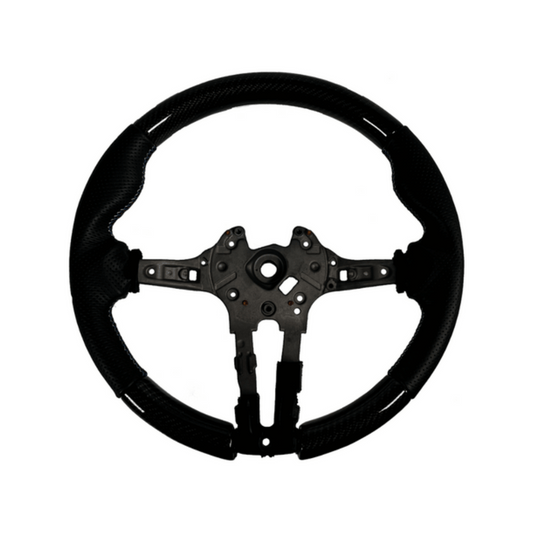 BMW Carbon Fiber Steering Wheel – Leather or Alcantara (F80 M3, F82 M4, F87 M2, F30/F32/F22)