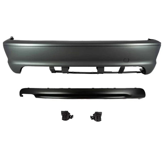 M Tech Style Rear Bumper OE Replacement for 2001-2005 BMW E46 3 Series
