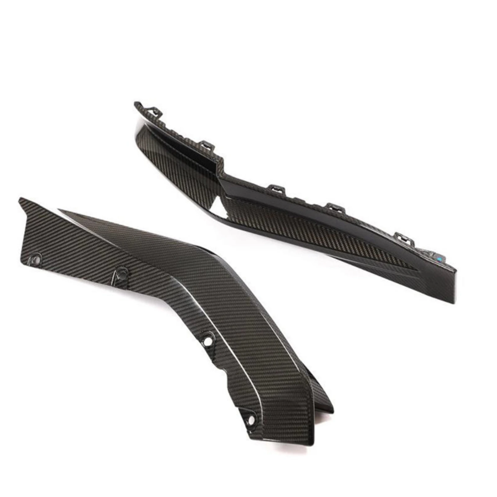 G82 M4 OE Style Carbon Fiber Rear Bumper Side Splitters