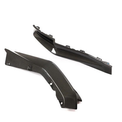 G82 M4 OE Style Carbon Fiber Rear Bumper Side Splitters