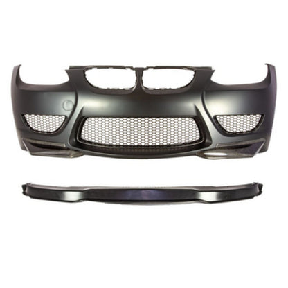BMW E92/E93 3 Series Amuse Style Front Bumper with Carbon Splitters