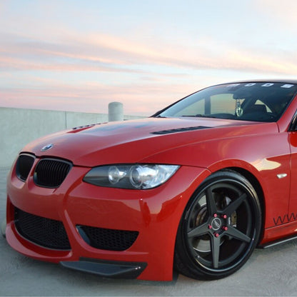 BMW E92/E93 3 Series Amuse Style Front Bumper with Carbon Splitters