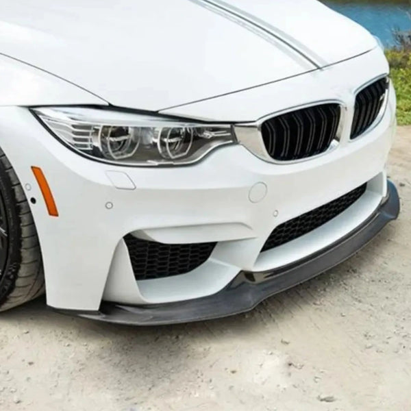 V Style Carbon Fiber Front Lip Spoiler F8X M3 M4