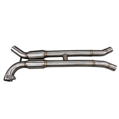 MAD BMW S58 Resonated H-Pipe Midpipe for G80 M3 & G82/G83 M4