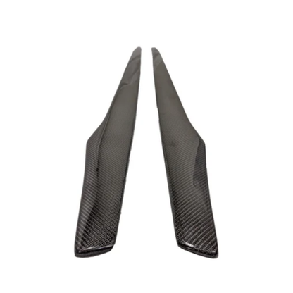 BMW G20 3 Series V-Style Carbon Fiber Side Skirt Extensions