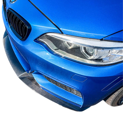 BMW F22 2 Series M Sport Carbon Fiber Front Lip Spoiler