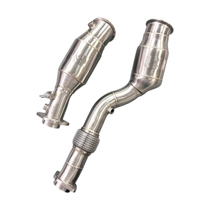 MAD BMW S58 High-Flow Catted Downpipes for G80 M3, G82/G83 M4 & G87 M2 (No CEL)