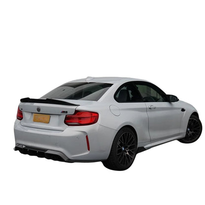 BMW F87 M2 Carbon Fiber Side Skirt Wing Extensions