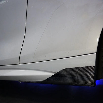 BMW F87 M2 Carbon Fiber Side Skirt Wing Extensions