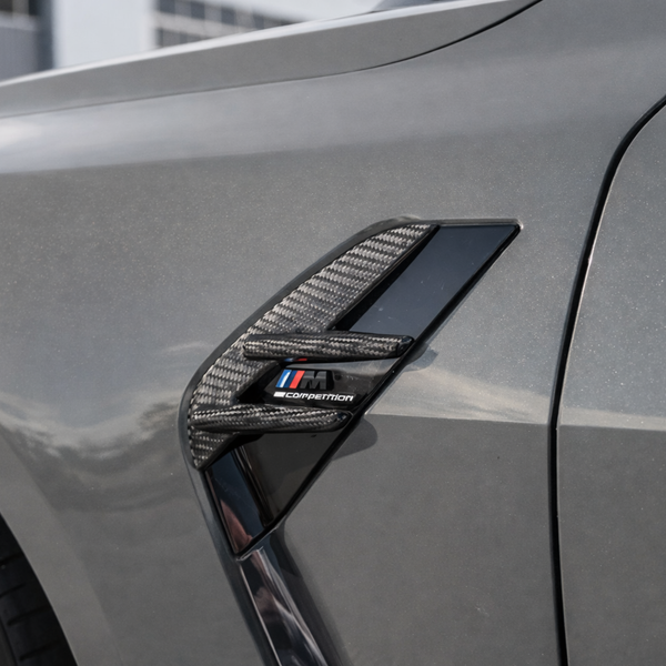 BMW G82 G83 M4 Carbon Fiber Fender Vent Trims