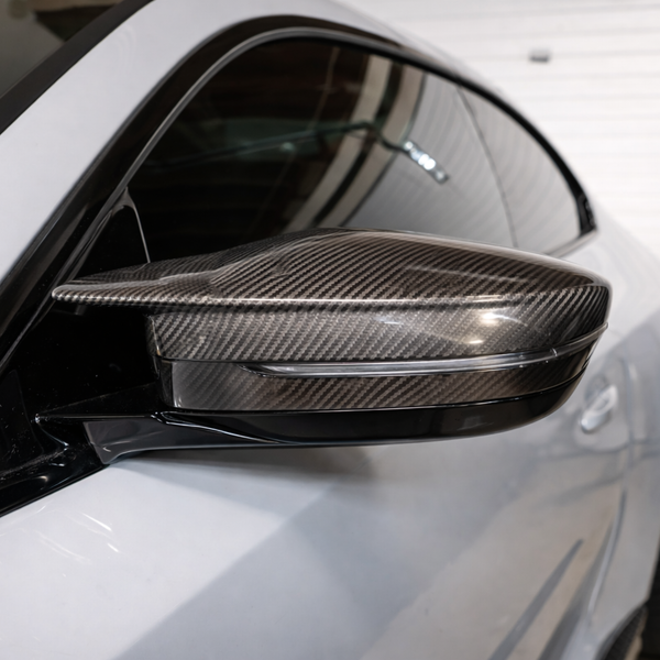 Carbon Fiber Mirror Cap Replacement BMW G8X M3 M4