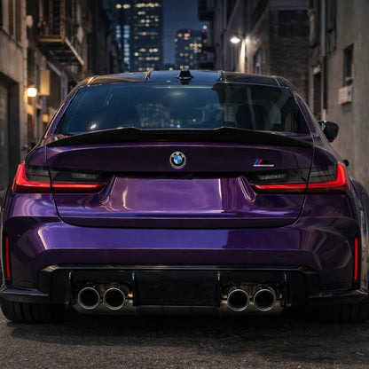 Dry Carbon Fiber P Style Trunk Spoiler G20 330i M340i & G80 M3