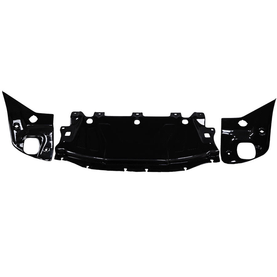 A90 MK5 Supra Carbon Fiber Radiator Cowl Covers - TOYOTA SUPRA Exterior Upgrade by JGMODS