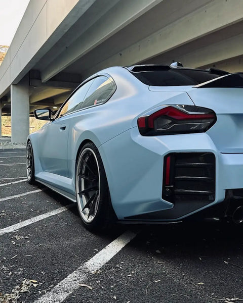 BMW G87 M2 Carbon Fiber Side Skirt Extensions (2023+)