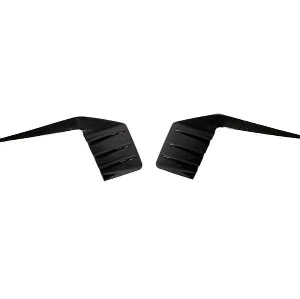 BMW G87 M2 M Performance Style Carbon Fiber Rear Bumper Fins (2023+)