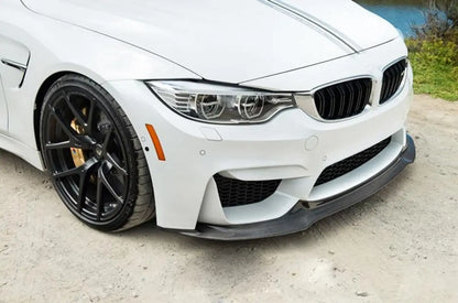 BMW F80 M3 & F82 M4 R1 Style Carbon Fiber Front Lip Spoiler (2015–2020)