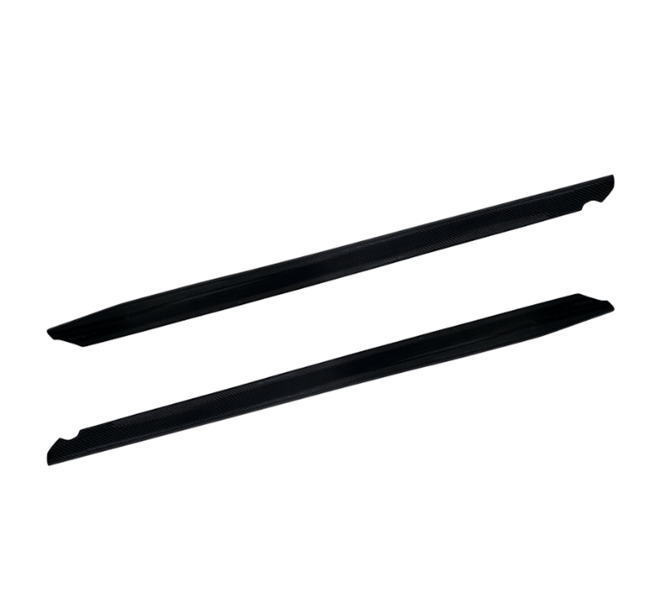 R1 Style MK5 A90 Supra Carbon Fiber Side Skirt Extensions - TOYOTA SUPRA Exterior Upgrade by JGMODS