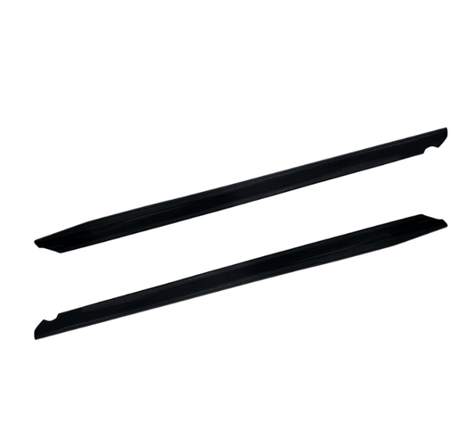 R1 Style MK5 A90 Supra Carbon Fiber Side Skirt Extensions - TOYOTA SUPRA Exterior Upgrade by JGMODS