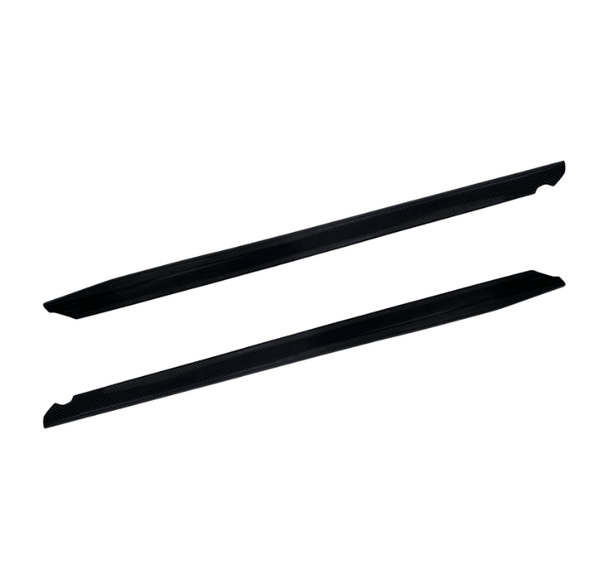 Toyota A90 MK5 Supra R1 Style Carbon Fiber Side Skirt Extensions (2020+)
