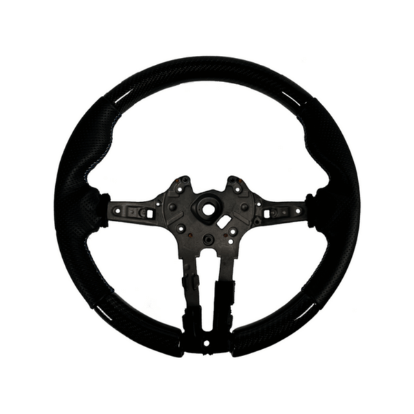 BMW Carbon Fiber Steering Wheel – Leather or Alcantara (F80 M3, F82 M4, F87 M2, F30/F32/F22)
