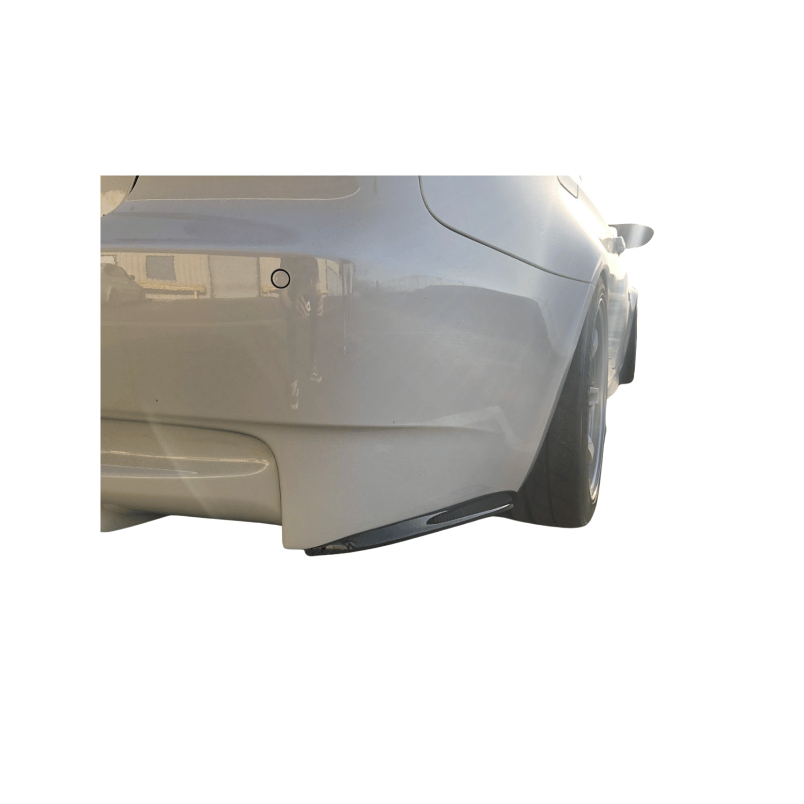 BMW E90 E92 E93 M3 Carbon Fiber Rear Bumper Splitters - JGMODS - Exterior