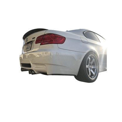 BMW E90 E92 E93 M3 Carbon Fiber Rear Bumper Splitters - JGMODS - Exterior