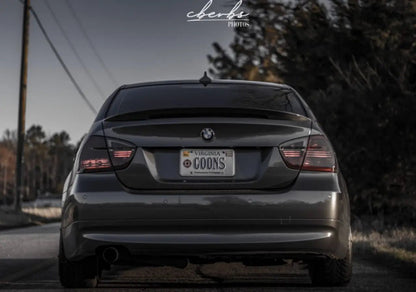 BMW E90 Performance Style Carbon Fiber Trunk Spoiler (2006–2011) - JGMODS - Exterior
