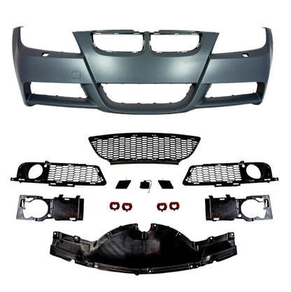 BMW E90 Pre - LCI M Tech Style Front Bumper (2006–2008) - JGMODS - Exterior