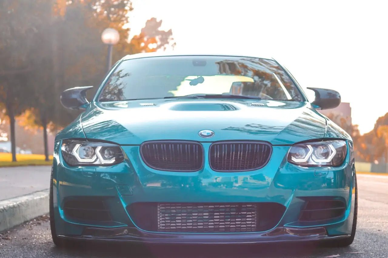 BMW E92 LCI AK Style Carbon Fiber Front Lip (2011–2013) - JGMODS - Exterior