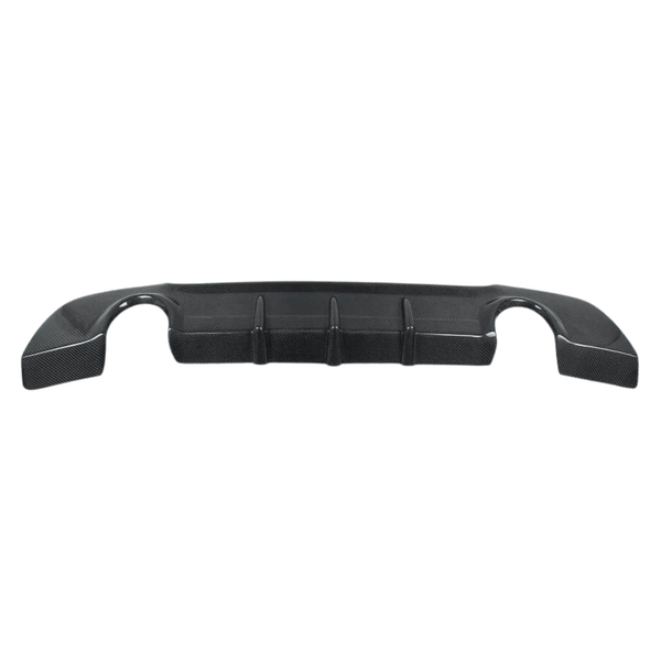 BMW E92 Performance Style Carbon Fiber Rear Diffuser – Dual Outlet