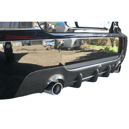 BMW E92 Performance Style Carbon Fiber Rear Diffuser – Dual Outlet (2007–2013) - JGMODS - Exterior