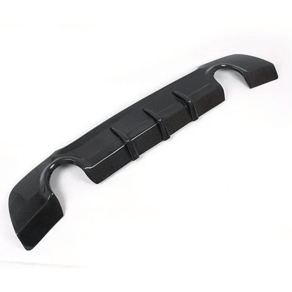 BMW E92 Performance Style Carbon Fiber Rear Diffuser – Dual Outlet (2007–2013) - JGMODS - Exterior