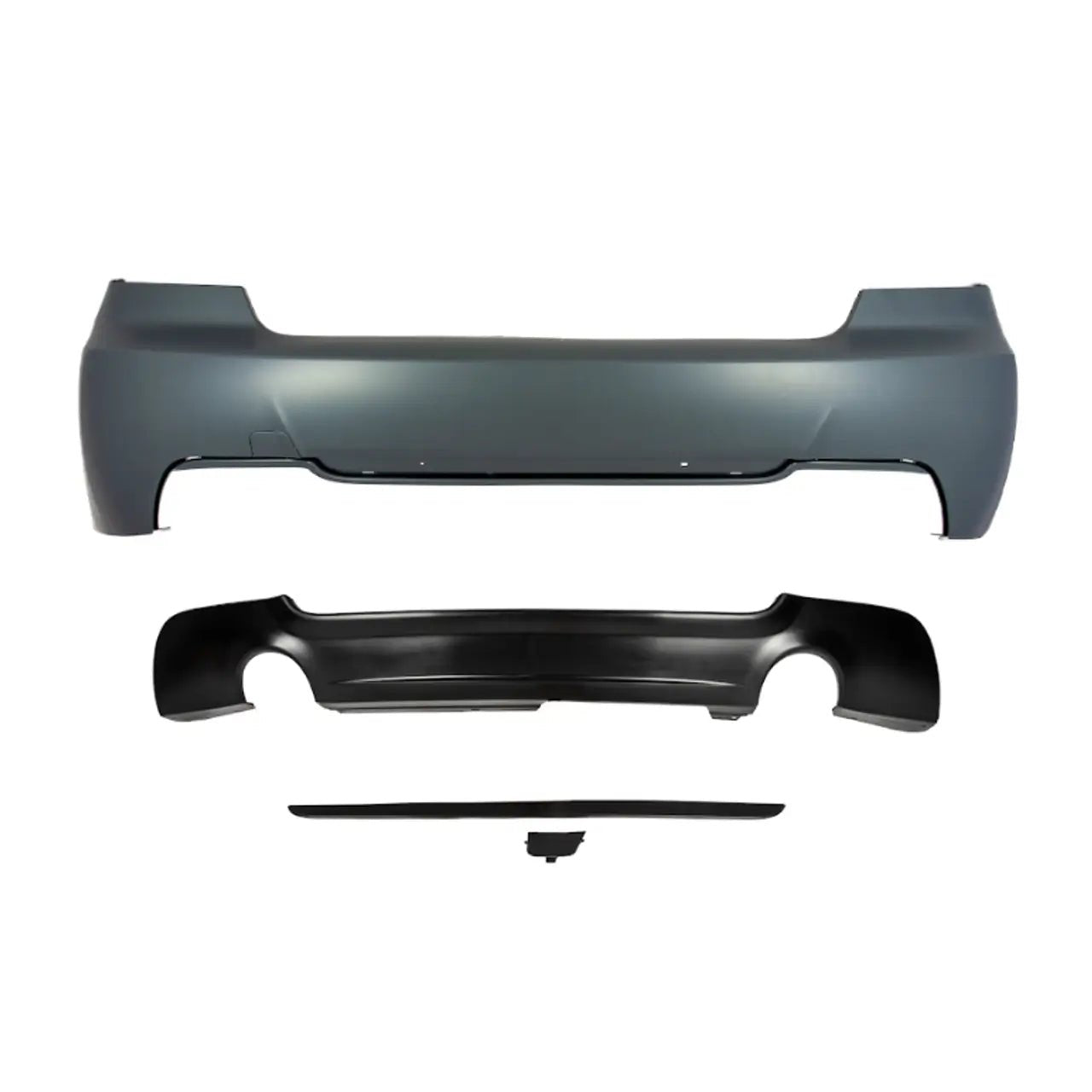 BMW E92/E93 M Tech Style Rear Bumper (2007–2013) - JGMODS - Exterior