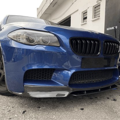 BMW F10 M5 V Style Carbon Fiber Front Lip (2012–2016) - JGMODS - Exterior