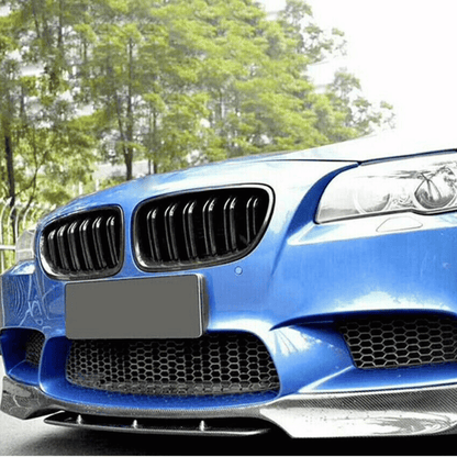 BMW F10 M5 V Style Carbon Fiber Front Lip (2012–2016) - JGMODS - Exterior