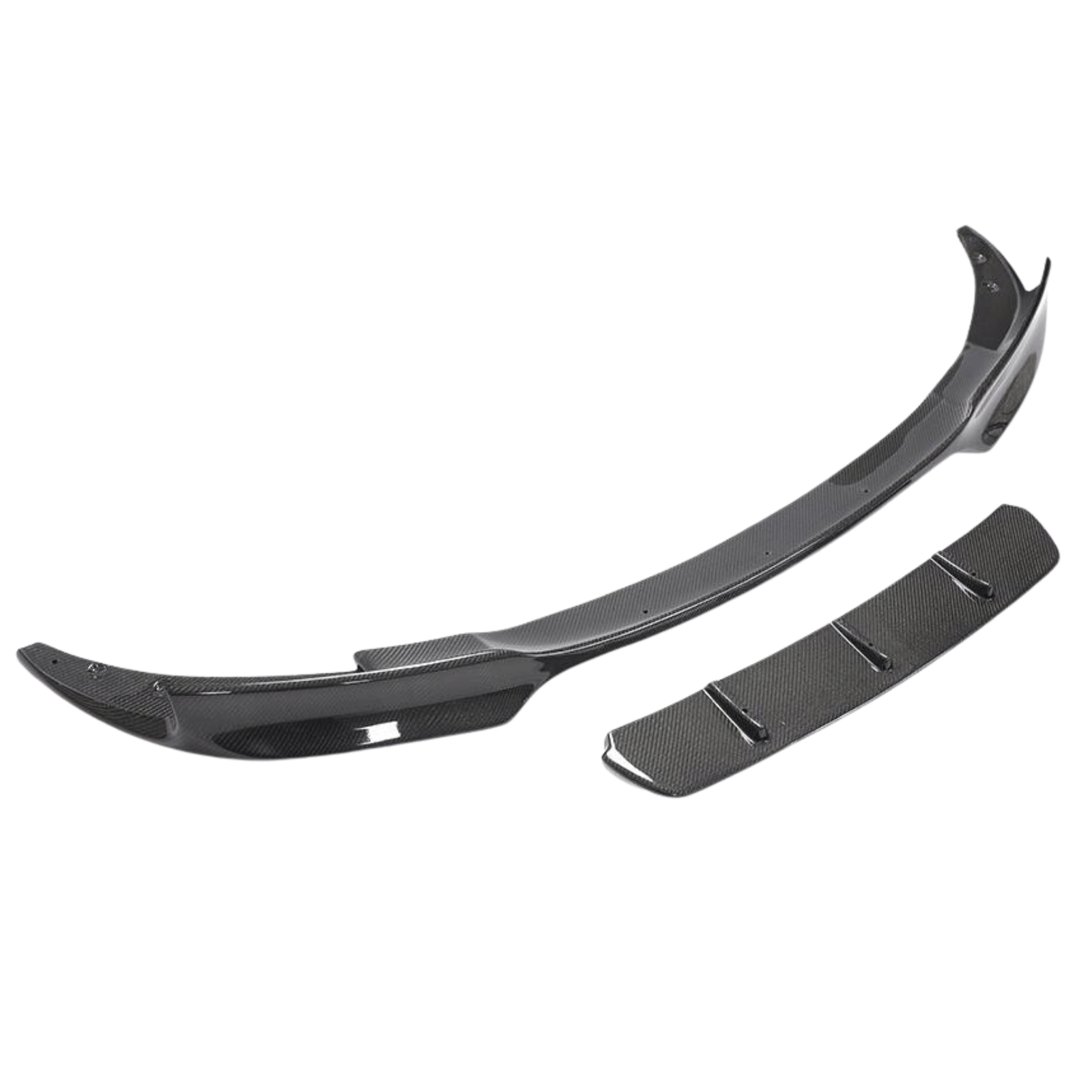 BMW F10 M5 V Style Carbon Fiber Front Lip (2012–2016) - JGMODS - Exterior