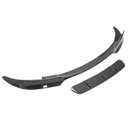 BMW F10 M5 V Style Carbon Fiber Front Lip (2012–2016) - JGMODS - Exterior