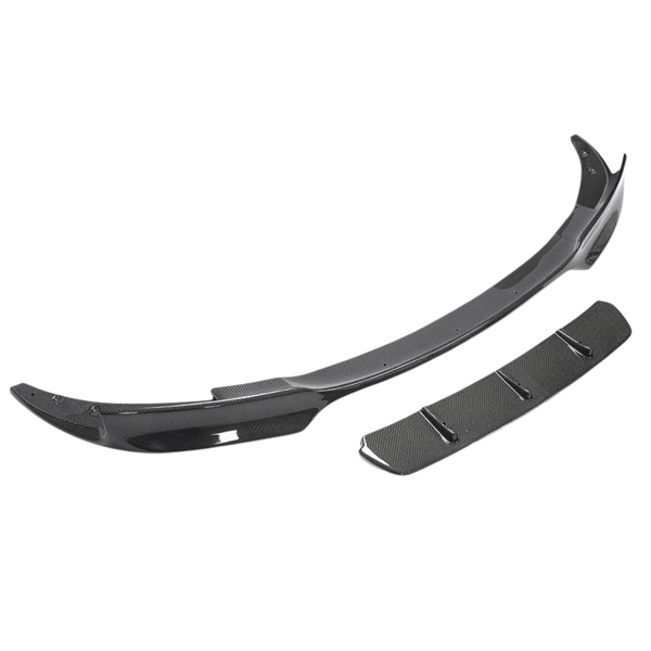 BMW F10 M5 V Style Carbon Fiber Front Lip