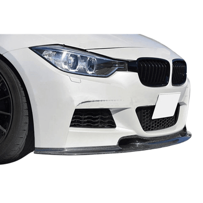 BMW F30 M Tech Varis Style Carbon Fiber Front Lip (2012–2018) - JGMODS - Exterior