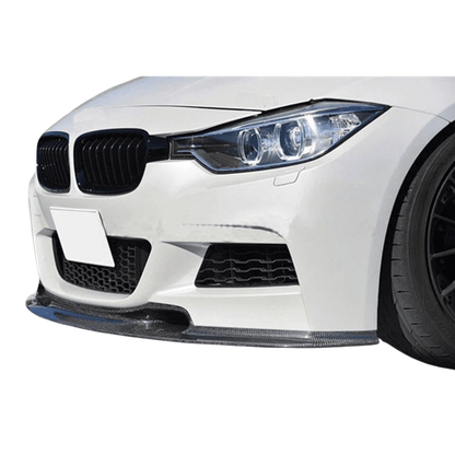 BMW F30 M Tech Varis Style Carbon Fiber Front Lip (2012–2018) - JGMODS - Exterior