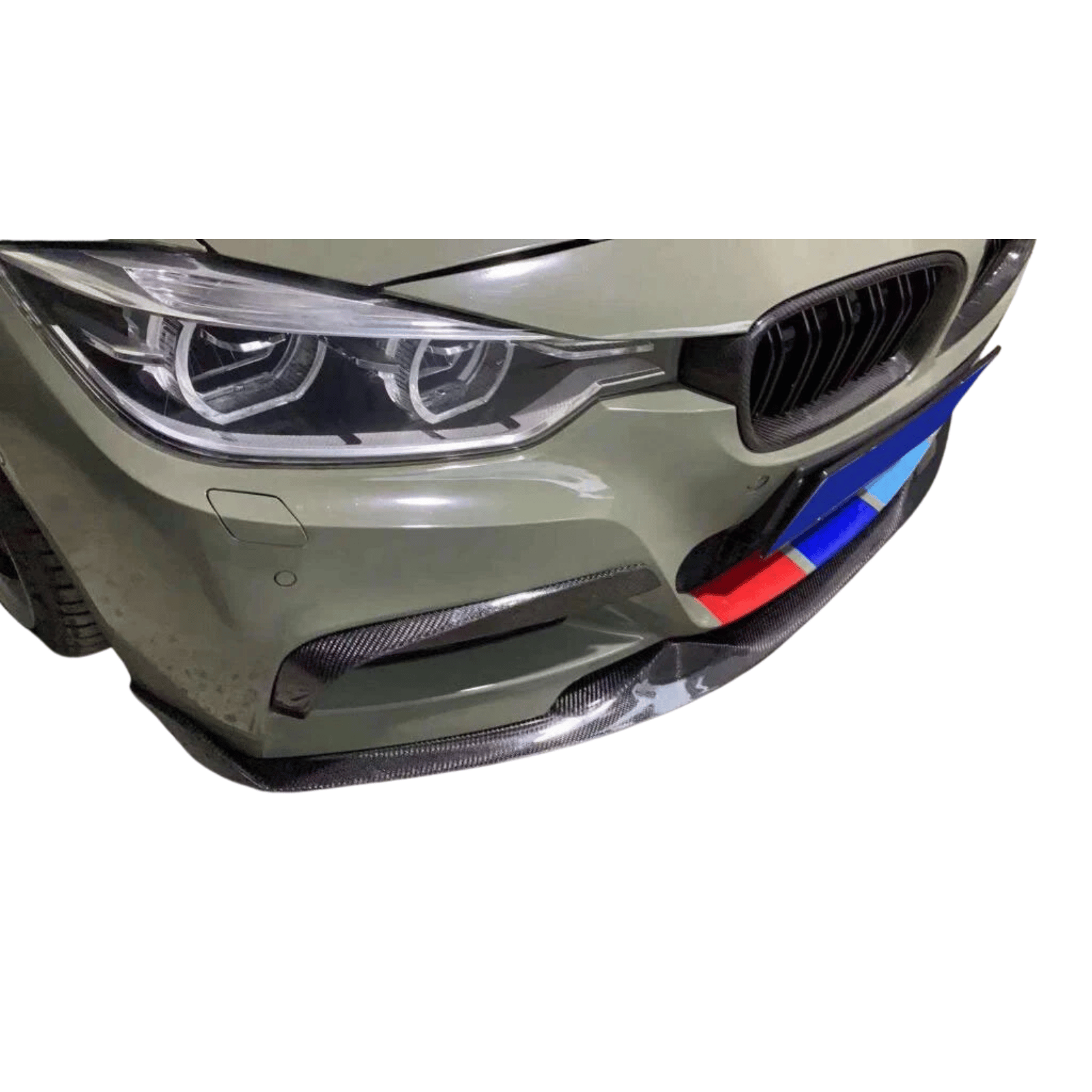 BMW F30 MAD Style Carbon Fiber Front Lip (2012–2018) - JGMODS - Exterior
