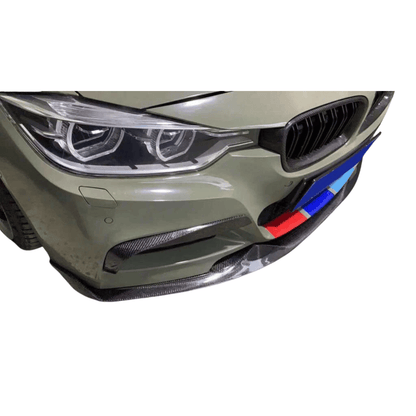 BMW F30 MAD Style Carbon Fiber Front Lip (2012–2018) - JGMODS - Exterior
