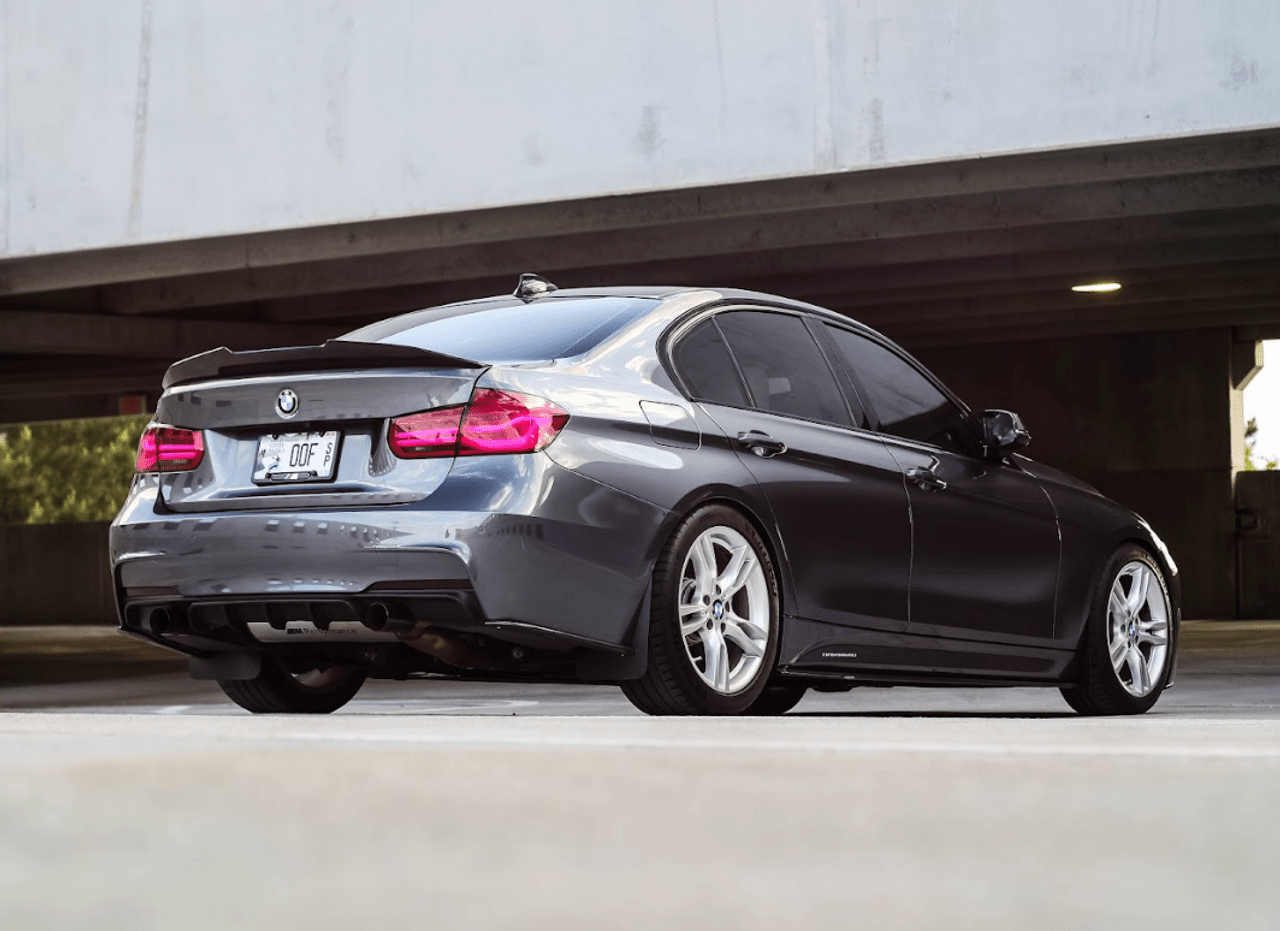 BMW F80 M3 & F30 3 Series PSM Style High Kick Carbon Fiber Trunk Spoiler (2012–2019) - JGMODS - Exterior