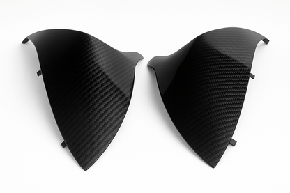 BMW F80 M3 & F82 M4 Carbon Fiber Mirror Caps (2015–2020) - JGMODS - Exterior