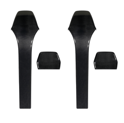 BMW F80 M3 & F82 M4 Carbon Fiber Seat Back Covers (2015–2020) - JGMODS - Interior