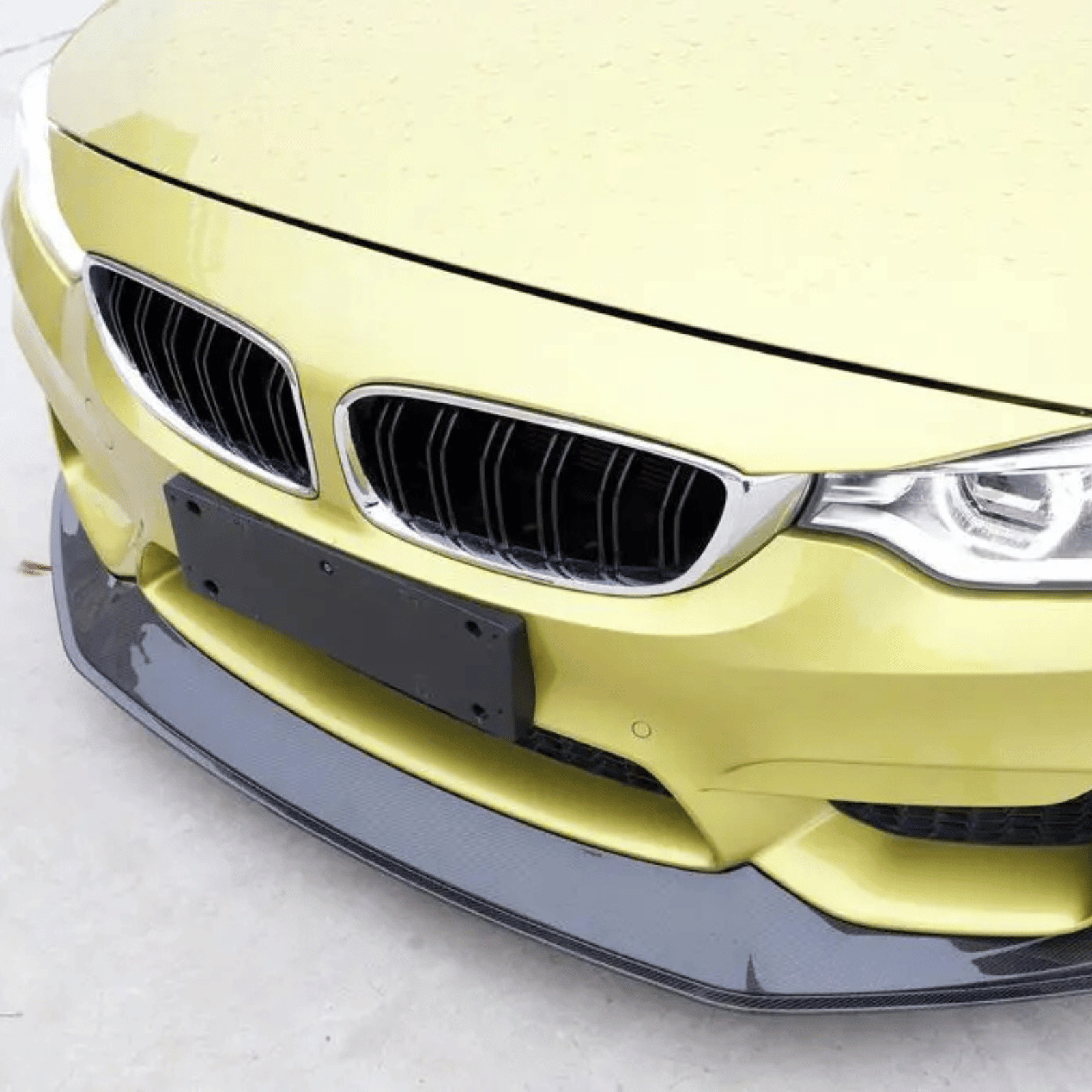BMW F80 M3 & F82/F83 M4 GTS Style Carbon Fiber Front Lip (2015–2020) - JGMODS - Exterior
